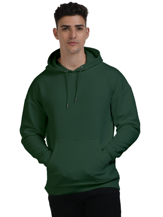 Green Premium Unisex Loose Fit Hoodie